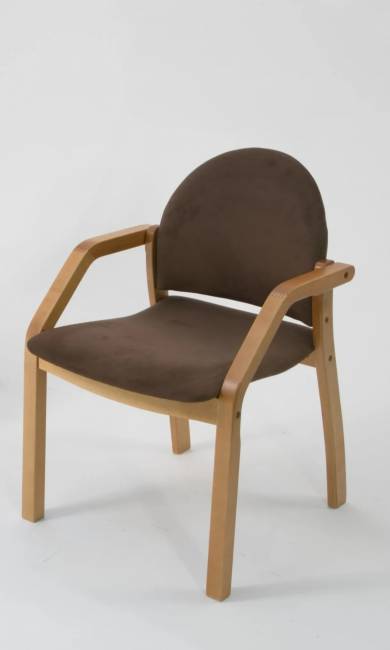 Стол Монте К 100 натур со стульями Джуно натур велюр коричневый Стол Монте К 100 натур со стульями Джуно натур велюр коричневый