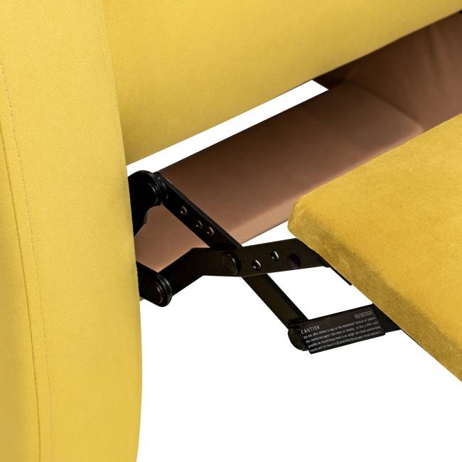 Кресло-реклайнер Leset Грэмми-2 V28 желтый