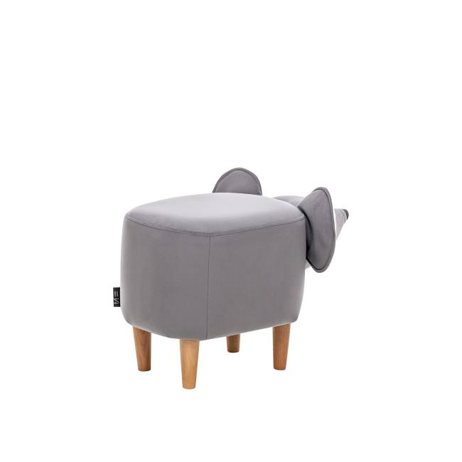 Пуф Leset Mouse COMBI V32 серый, компаньон V01 белый Бук Пуф Leset Mouse COMBI V32 серый, компаньон V01 белый Бук