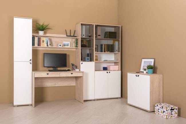 Полка Бостон 09.132 цвет дуб эндгрейн элегантный Полка Бостон 09.132 цвет дуб эндгрейн элегантный