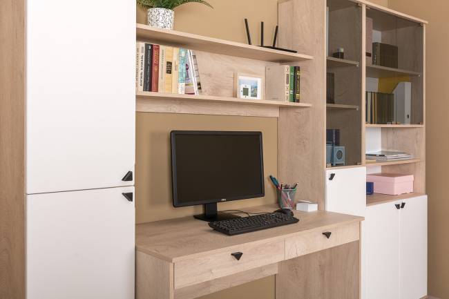 Полка Бостон 09.132 цвет дуб эндгрейн элегантный Полка Бостон 09.132 цвет дуб эндгрейн элегантный