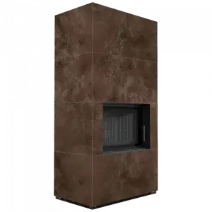 Каминокомплект Kratki PRO FLOKI OXIDE MORO