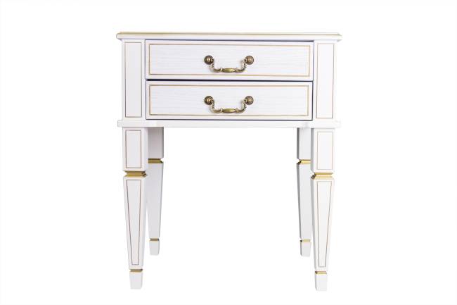 Тумба Васко В 118Н белый ясень/золото Тумба Васко В 118Н белый ясень/золото