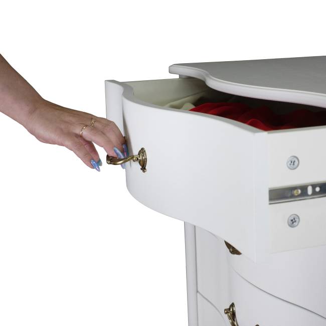 Комод Джульетта молочный дуб Л