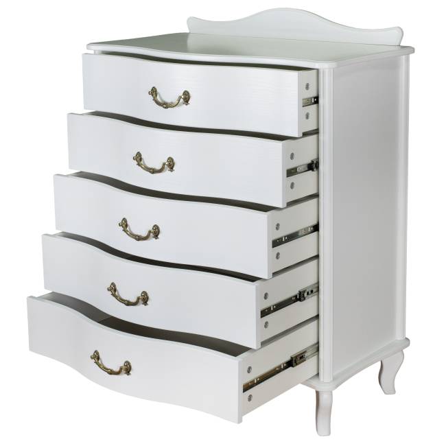 Комод Джульетта молочный дуб Л