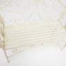 Скамья Secret de Maison BEAUJOLAIS + подушка (mod. PL08-8574) металл, 136х46х96см, белый антик (antique white) белый