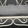Скамья Secret de Maison BEAUJOLAIS + подушка (mod. PL08-8574) металл, 136х46х96см, белый антик (antique white) белый