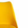 Стул TULIP IRON CHAIR (mod.EC-123) / 1 шт. в упаковке металл/пластик, 54,5*48*83,5см, желтый желтый металл/пластик