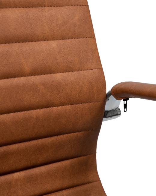 Офисное кресло для руководителей DOBRIN CLARK, светло-коричневый №321