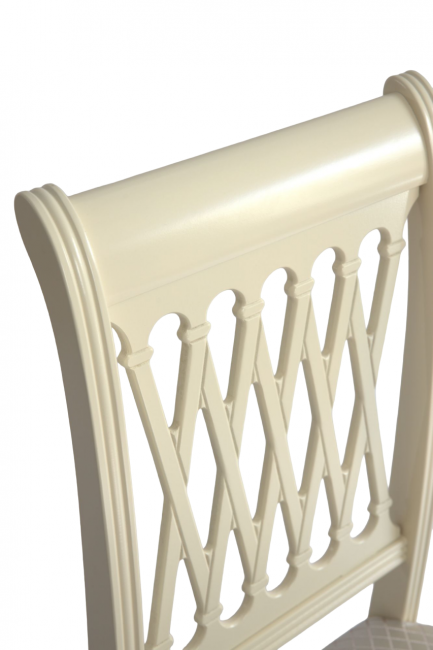 Стул Рич слоновая кость/ромб бежевый Стул Рич слоновая кость/ромб бежевый