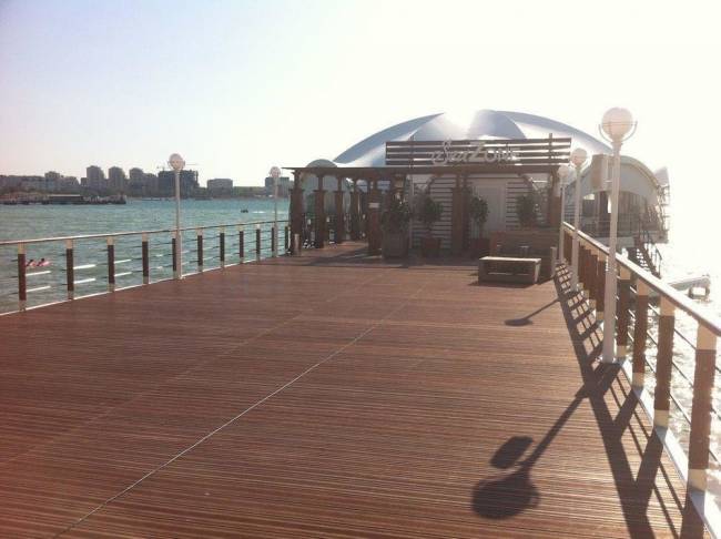 Террасная доска ECODECK (ЭКОДЕК) шовная, 23,5*165*4000 мм, коричневый