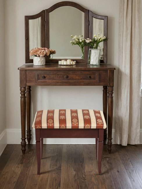 Банкетка Ретро М с ящиком средне-коричневый, ткань полоса коричн. Банкетка Ретро М с ящиком средне-коричневый, ткань полоса коричн.