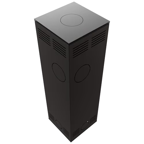 Печь Kratki PRO TORA/M NATURALI PIETRA DI SAVOIA ANTRANCITE BOCCIARDATA