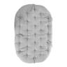 Диван MAMASAN/МАМАСАН 23/02 W /с подушкой/ 169х102х80 см, Pecan (орех), матрац 182х119 см, ткань серо-бежевая 3М 16/2