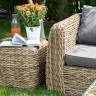 "Кальяри" лаунж-зона из искусственного ротанга (гиацинт), цвет соломенный