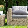 "Кальяри" лаунж-зона из искусственного ротанга (гиацинт), цвет соломенный