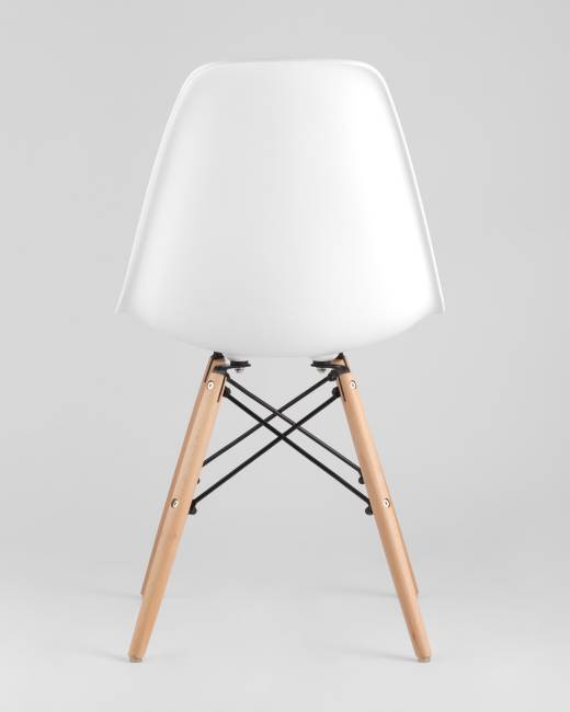 Стул Eames Style DSW белый x4 (разборный каркас)