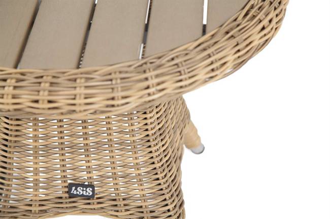 "Равенна" кофейный стол из искусственного ротанга, цвет соломенный "Равенна" кофейный стол из искусственного ротанга, цвет соломенный