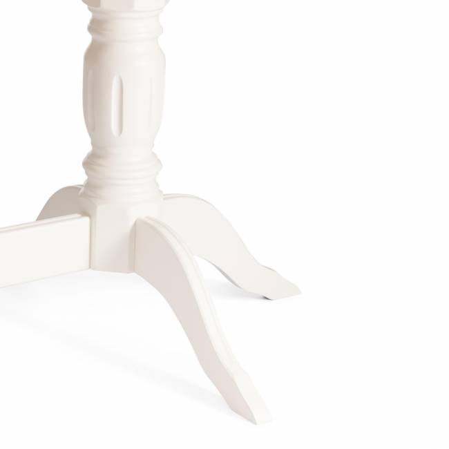 Стол COPPOLA бук, мдф, 140+40x80x77см, Ivory white Ivory white бук, мдф Стол COPPOLA бук, мдф, 140+40x80x77см, Ivory white Ivory white бук, мдф