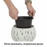 Кашпо для цветов SANDY BOWL DSK240-S449 белый 2 предмета л