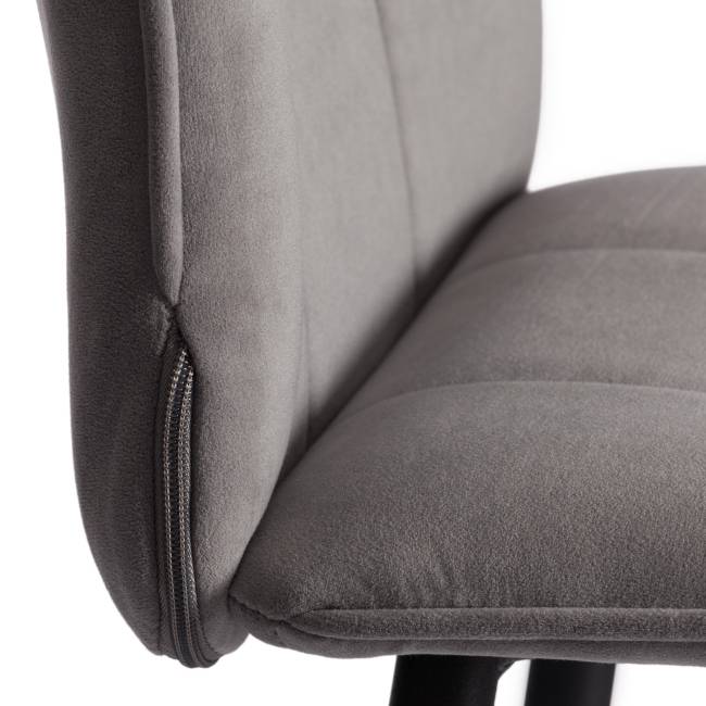 Барный стул  Bari/Бари велюр, серый, 29, 45х56х110 см серый велюр