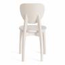 Стул DIAMANTE жесткое сидение бук, 42 х 42 х 85 см, ivory white (Комплект из 2 шт.) белый