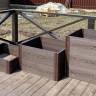 Доска грядочная NauticPrime 450*35*2950мм, венге