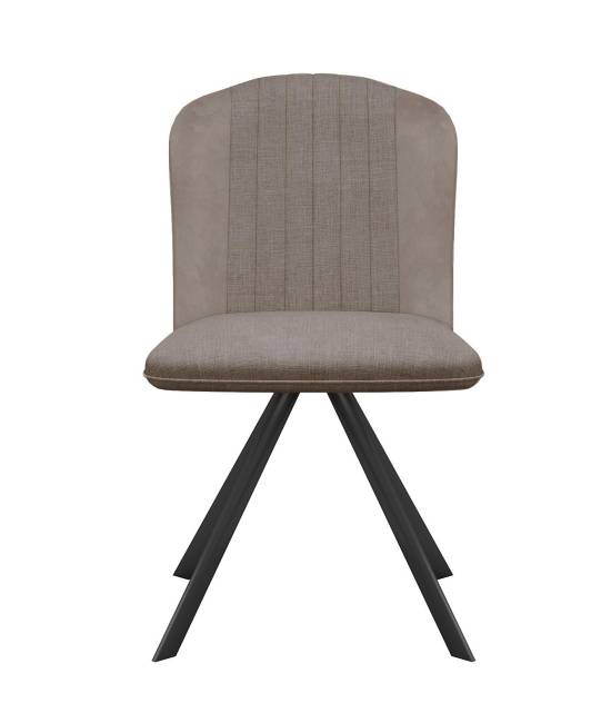 Стул DikLine 299 поворотный NS05 CAPPUCCINO/C43 капучино, ножки черные Стул DikLine 299 поворотный NS05 CAPPUCCINO/C43 капучино, ножки черные