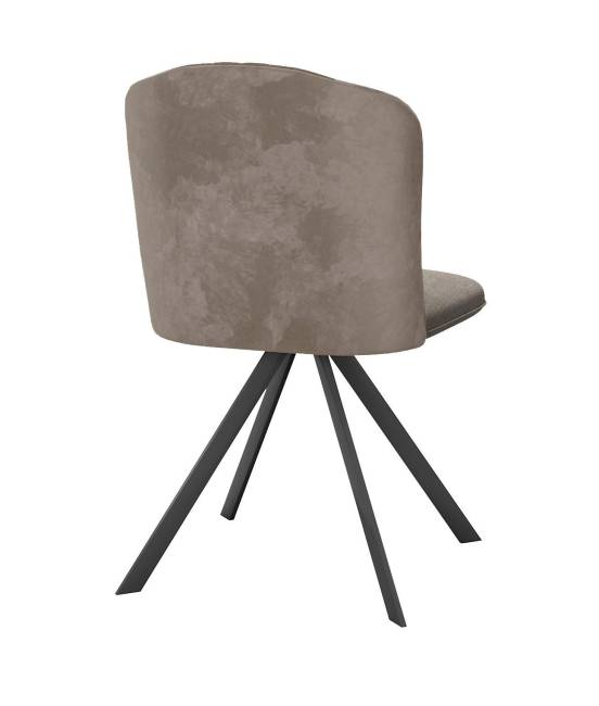 Стул DikLine 299 поворотный NS05 CAPPUCCINO/C43 капучино, ножки черные Стул DikLine 299 поворотный NS05 CAPPUCCINO/C43 капучино, ножки черные