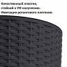 Кашпо для цветов RATO ROUND DRTUS300L-S433 антрацит 2 предмета 15 и 15.3л