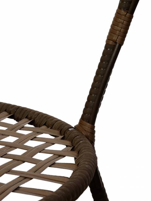 Стол Java (Ява) из искусственного ротанга, орех