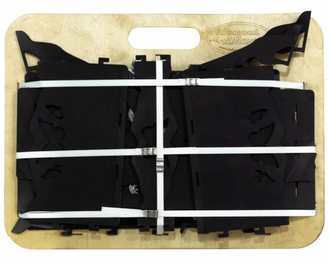 Мангал разборный "Леди", сталь AISI304, 3мм Мангал разборный "Леди", сталь AISI304, 3мм