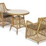 "Эспрессо - 80 L" обеденная группа плетеная, цвет соломенный "Эспрессо - 80 L" обеденная группа плетеная, цвет соломенный