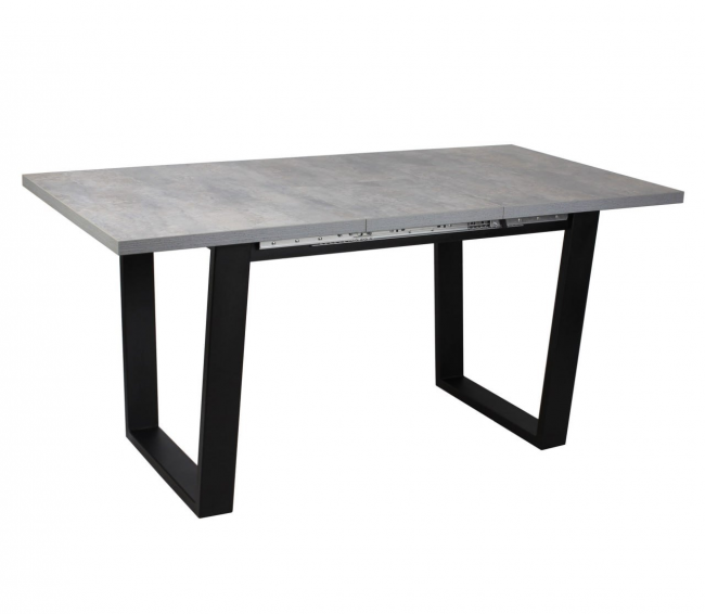 Стол обеденный раздвижной "ХАГЕН" , цемент