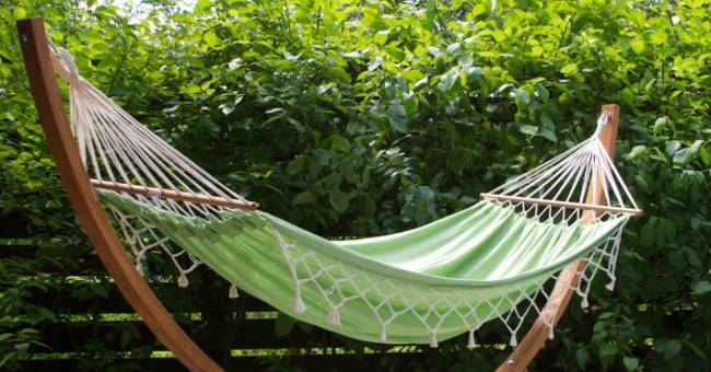 Гамак TANGO (5 цветов) + каркас ARC (дерево)