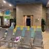 Лаунж-кресло пластиковое Net Lounge ментоловый 615х900х990 мм