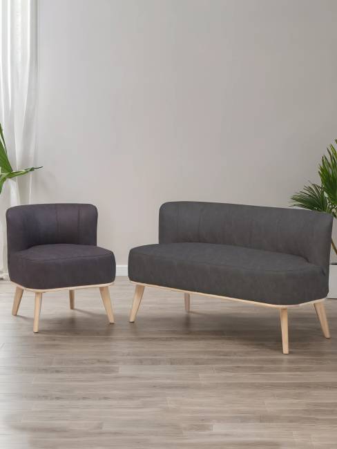 Диван Жирон ткань kiprus 13, каркас лак Диван Жирон ткань kiprus 13, каркас лак