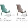 Лаунж-кресло пластиковое Net Lounge коралловый 615х900х990 мм