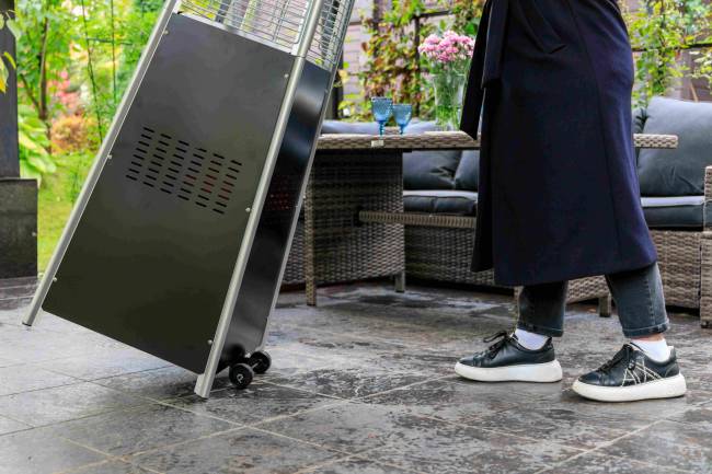 Уличный газовый обогреватель ADAM из металла Уличный газовый обогреватель ADAM из металла