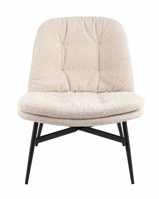 Кресло лаунж Tail кремовый