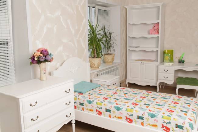 Кровать Малонн Ави Белый