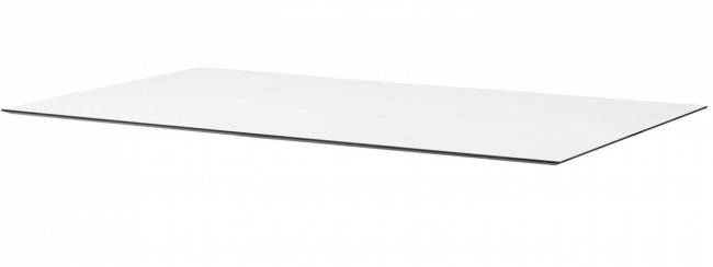 Столешница прямоугольная Compact Laminate для подстолья Nemo Double белый 1600х800х12 мм