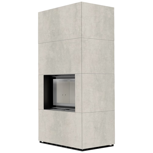 Каминокомплект Kratki PRO FLOKI NATURALI PIETRA DI SAVOIA PERLA BOCCIARDATA