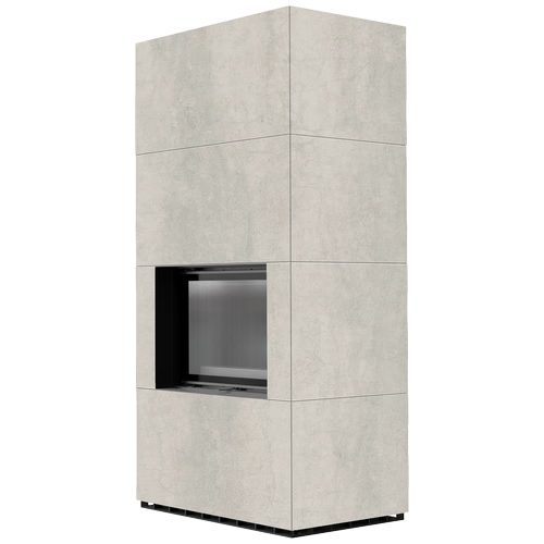 Каминокомплект Kratki PRO FLOKI NATURALI PIETRA DI SAVOIA PERLA BOCCIARDATA