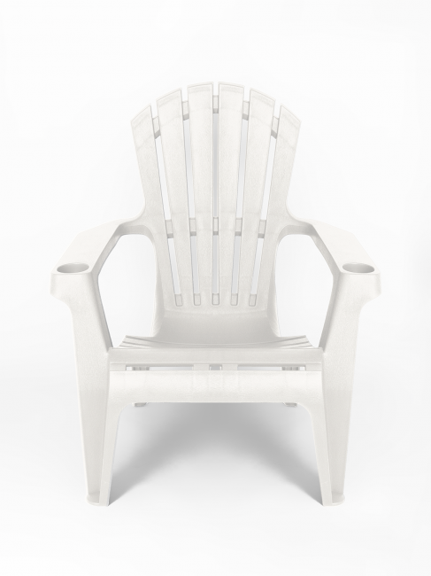 Кресло пластиковое Майами (белое)