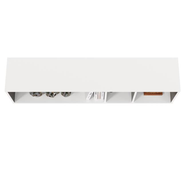 Полка Сидней 15.57 цвет белый/чёрный Полка Сидней 15.57 цвет белый/чёрный