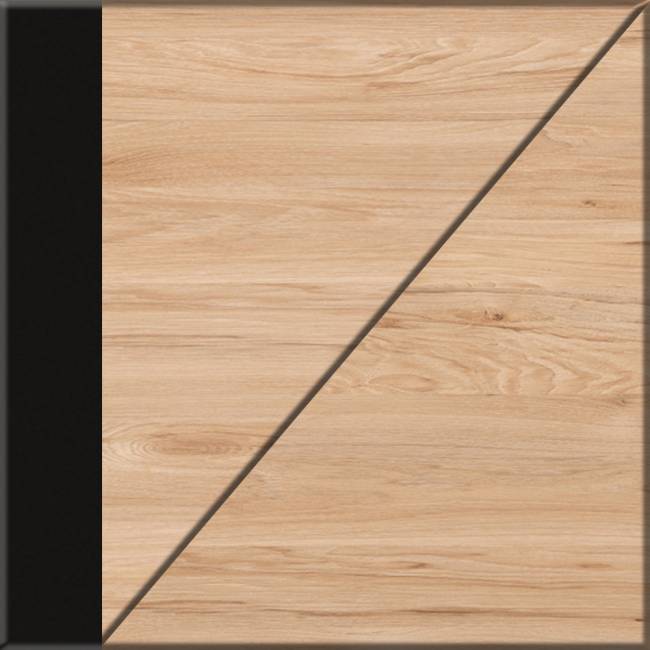 Два письменных стола Брюс цвет чёрный/Battle rock Santiago/столешница МДФ ель карпатская