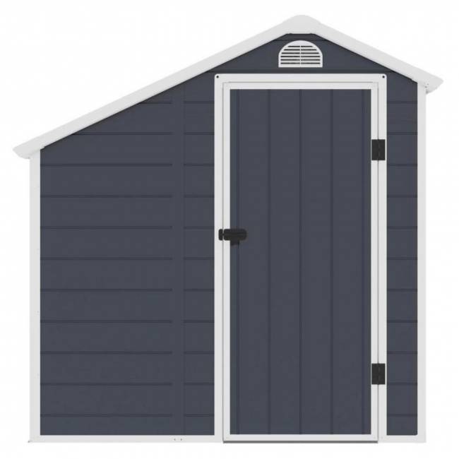 Сарай/Дровница  Wotex Storage-02-3 (серый с белым) 204x192x204 cм Сарай/Дровница  Wotex Storage-02-3 (серый с белым) 204x192x204 cм
