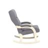 Кресло-качалка Leset Дэми Слоновая кость V32 серый