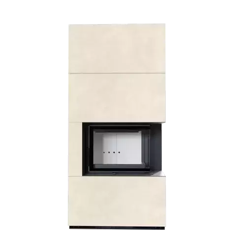 Каминокомплект Kratki PRO FLOKI FOKOS SALE угловое стекло справа